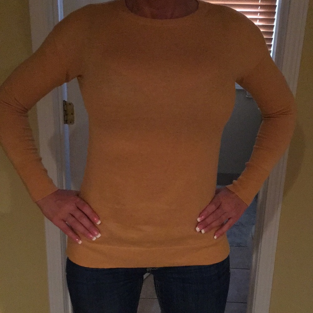 Mustard yellow sweater